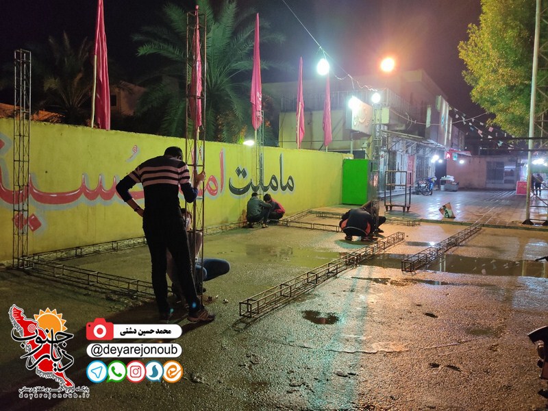 siyahpooshi masajed boushehr 1